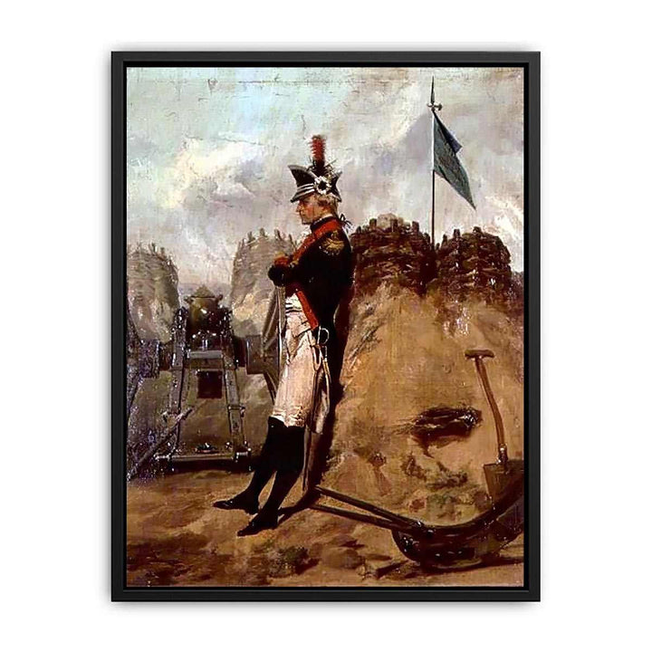 Alexander Hamilton (1757-1804) in the Uniform of the New York Artillery  Painting