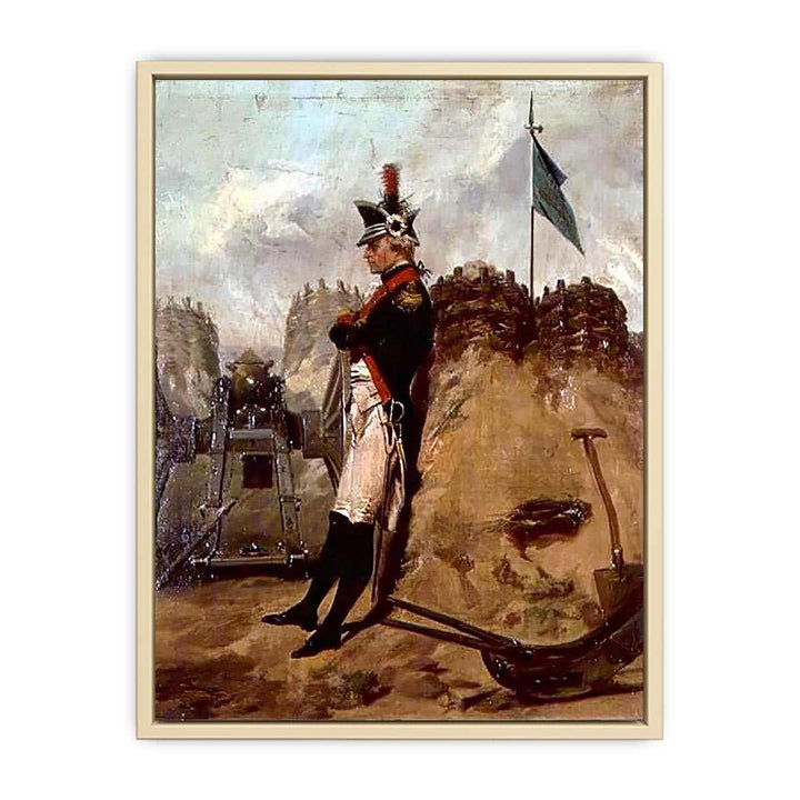 Alexander Hamilton (1757-1804) in the Uniform of the New York Artillery  Art Print