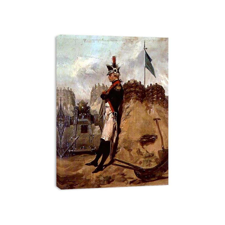 Alexander Hamilton (1757-1804) in the Uniform of the New York Artillery Canvas Print