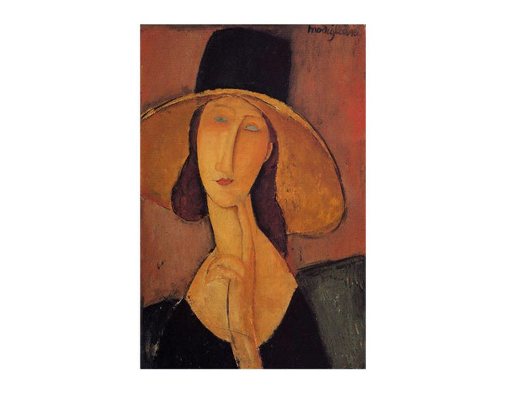 Jeanne Hebuterne in a Large Hat
