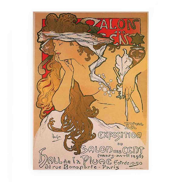 Mucha post for XX Salon des Cent