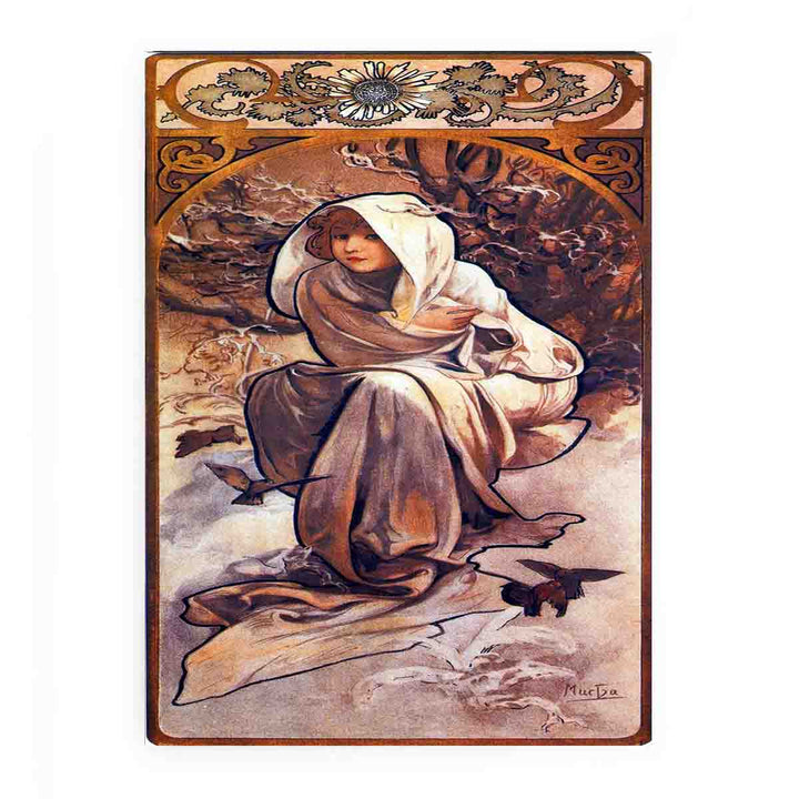 Mucha seasons 1897 winter