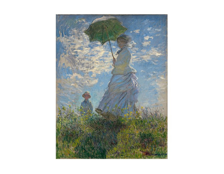 The Walk Woman With A Parasol
