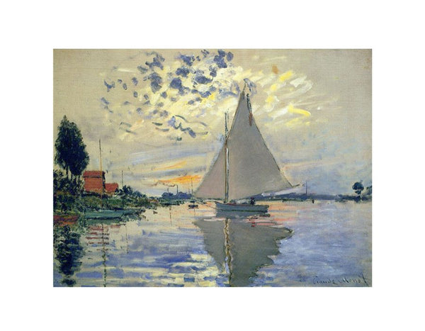 Sailboat At Le Petit Gennevilliers
