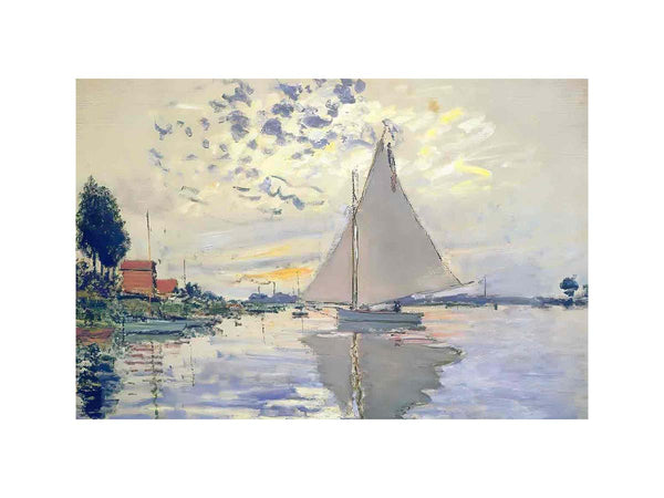 Sailboat At Le Petit Gennevilliers
