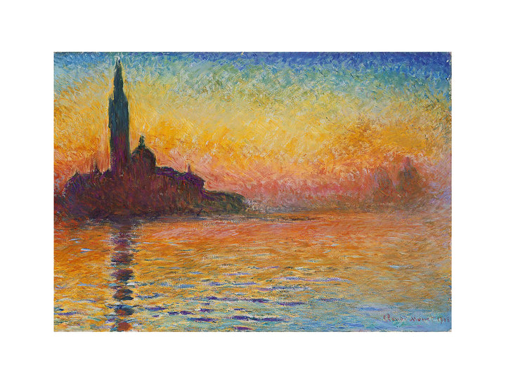 San Giorgio Maggiore At Dusk
