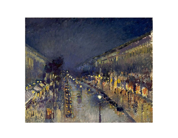 Boulevard Montmartre; Night Effect
