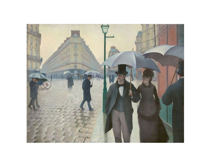 Paris Street- Rainy Weather 1877
