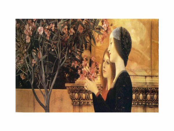 Two Girls with Oleander