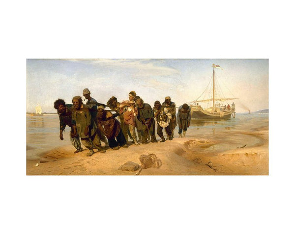 Barge Haulers on the Volga
