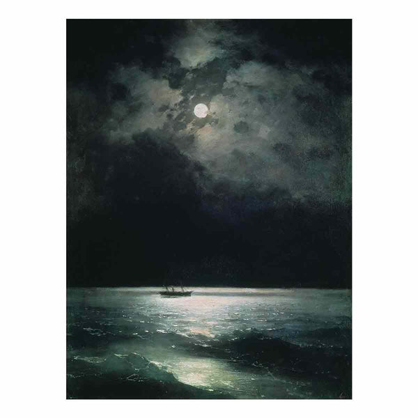 The Black Sea at night