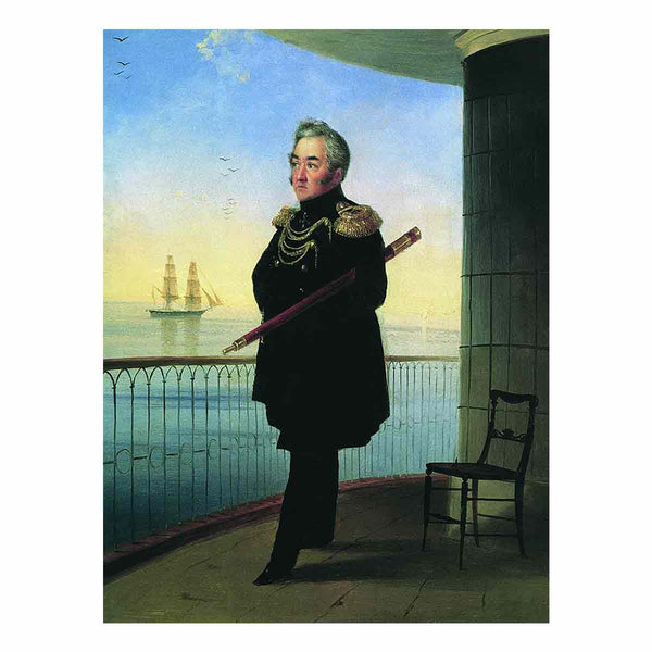 Portrait of vice admiral M.P. Lazarev