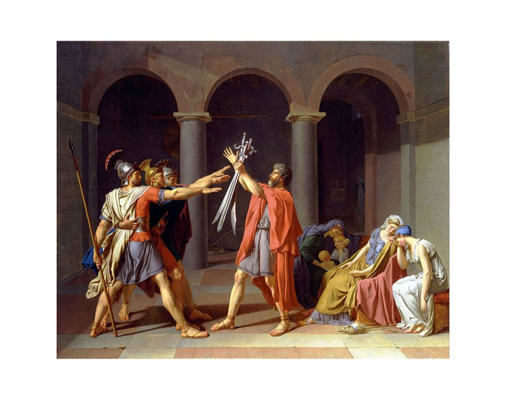 The Oath of the Horatii 1784
