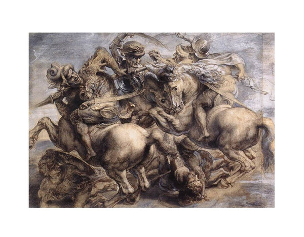 The Battle of Anghiari (detail) 1503-05
