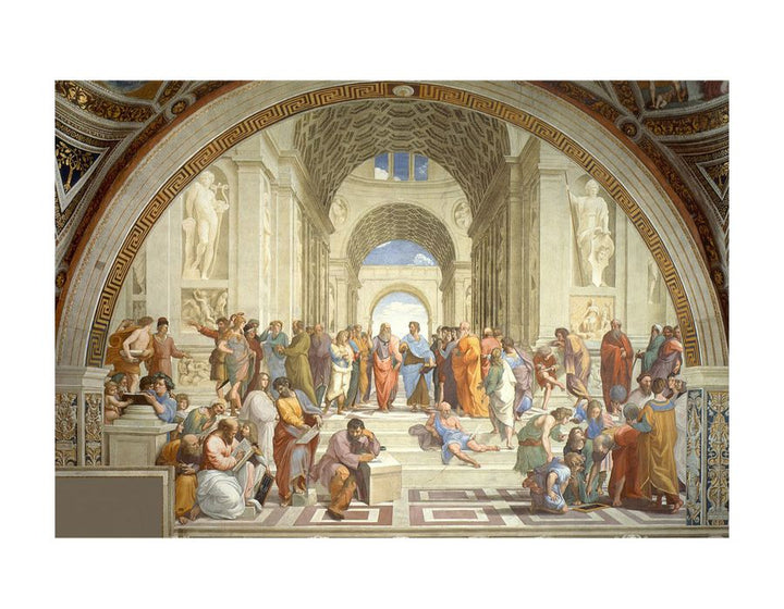 The School of Athens (from the Stanza della Segnatura) 1510-11
