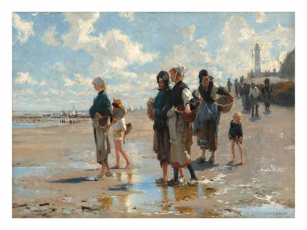 The Oyster Gatherers Of Cancale
