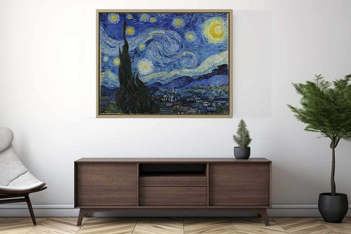 Starry Night Painting Art Print.