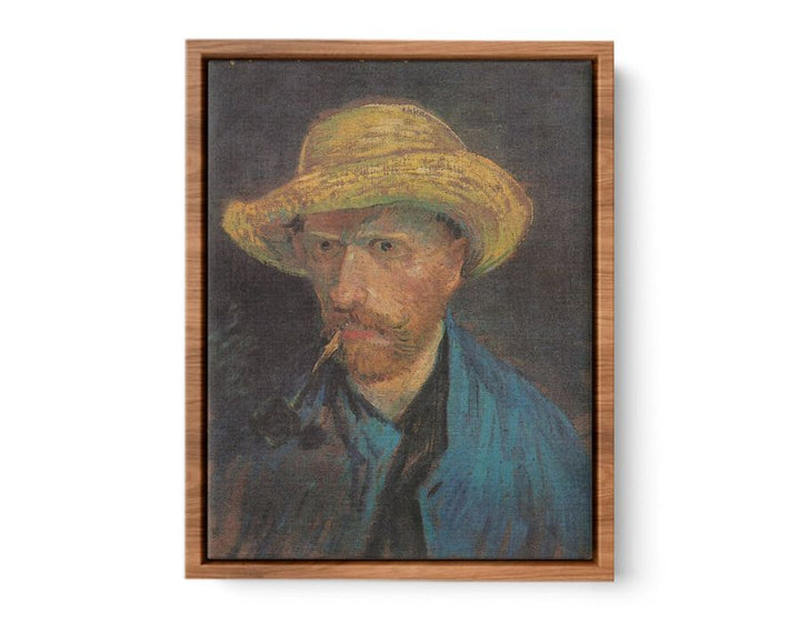 Self Portrait With Hat Painting of Van Gogh  Painting