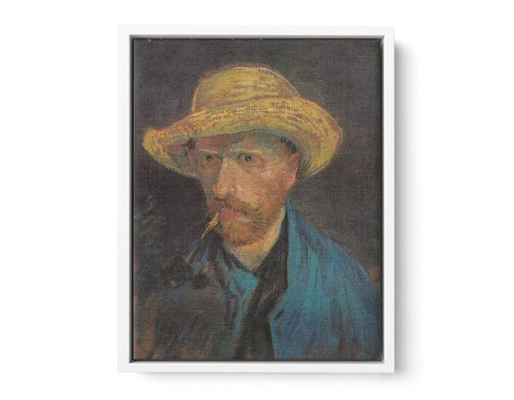 Self Portrait With Hat Painting of Van Gogh  Painting