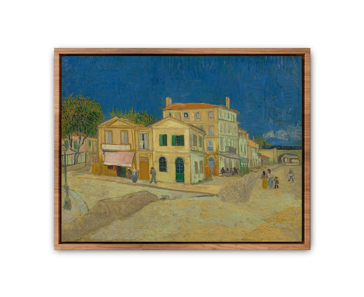 The Yellow House By Van Gogh  Painting