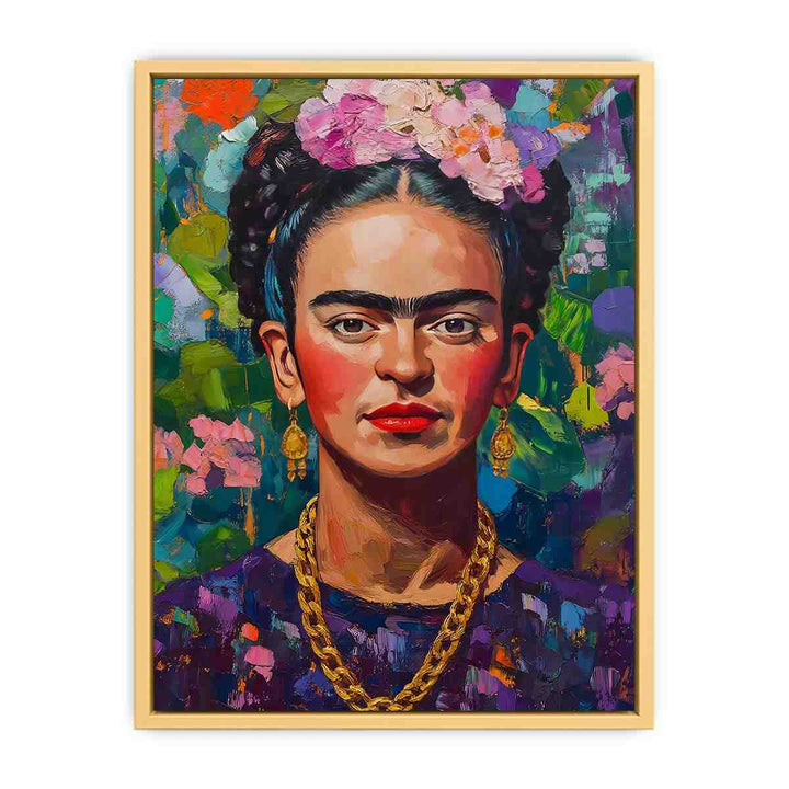 Frida Kahlo Portrait Streched canvas