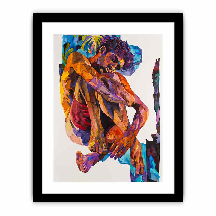 Getting Up framed Print