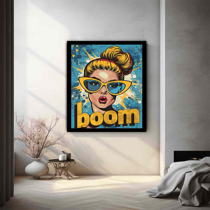 Boom Pop Art Art Print