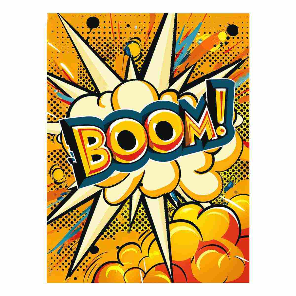 Boom Poster – Canvas Art Prints