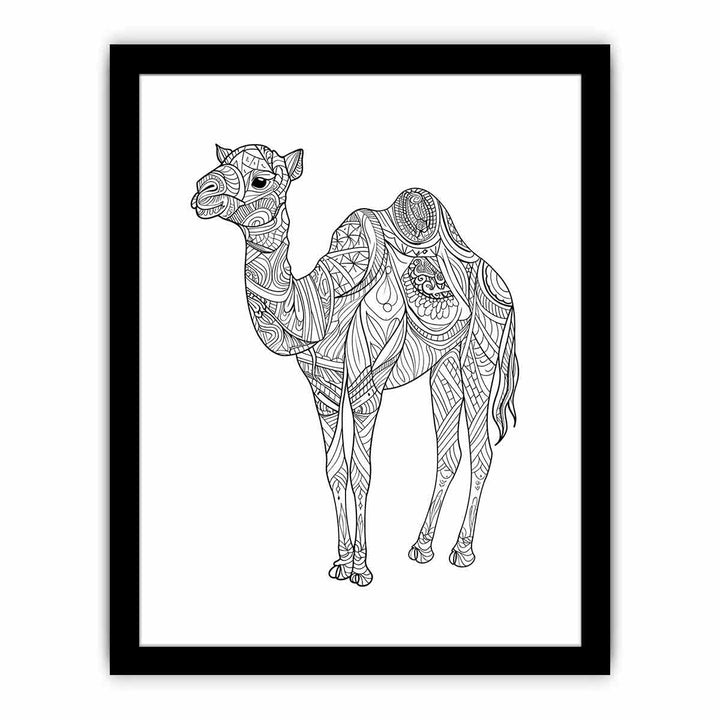 Color Me Camel framed Print