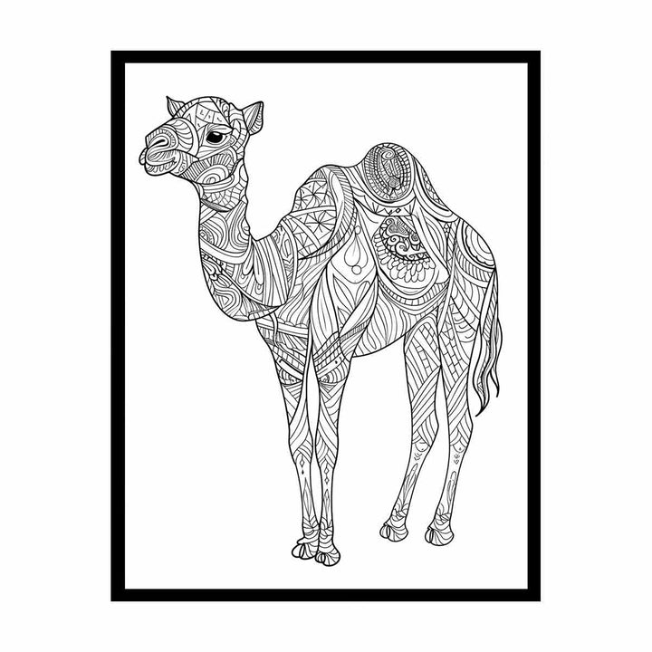 Color Me Camel canvas Print