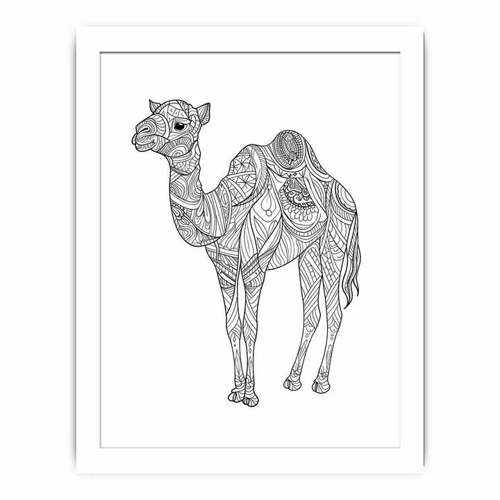 Color Me Camel framed Print