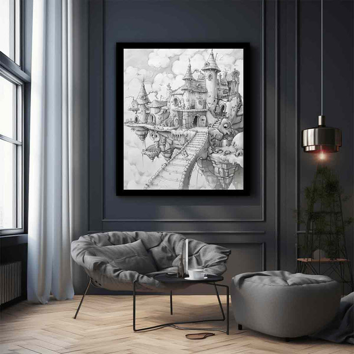 Castle Art Print