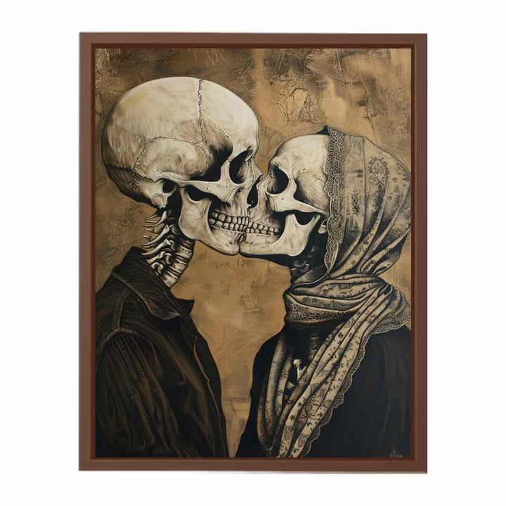 Kiss After Life Painting