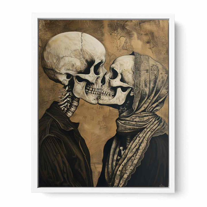 Kiss After Life Painting