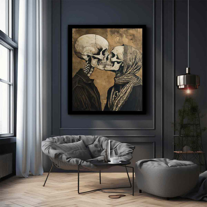 Kiss After Life Art Print