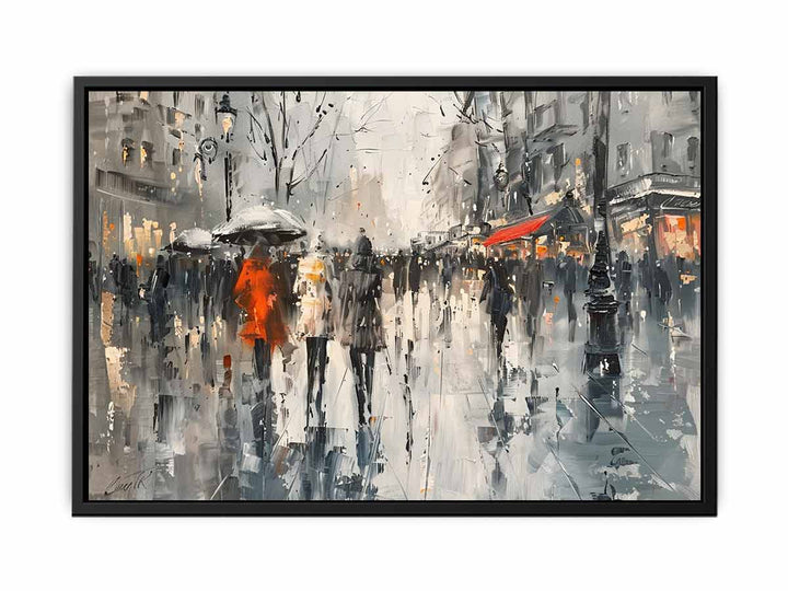 Paris Walk canvas Print