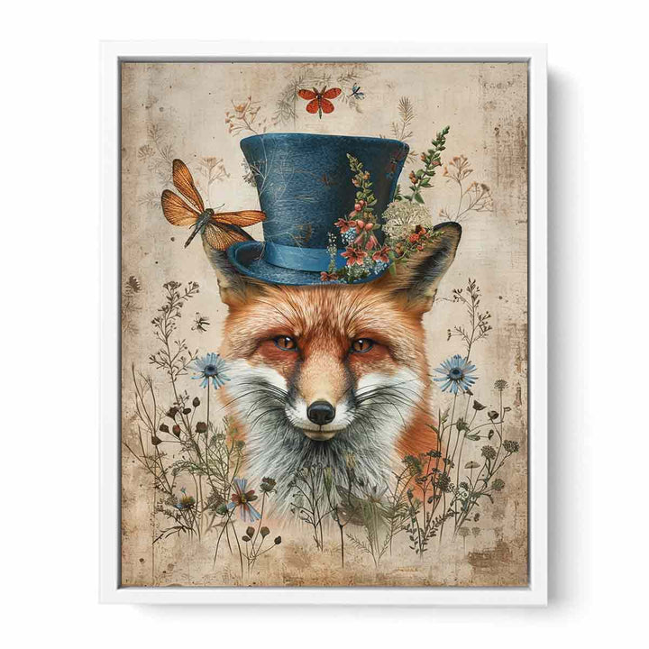 Whimsical Fox Painting