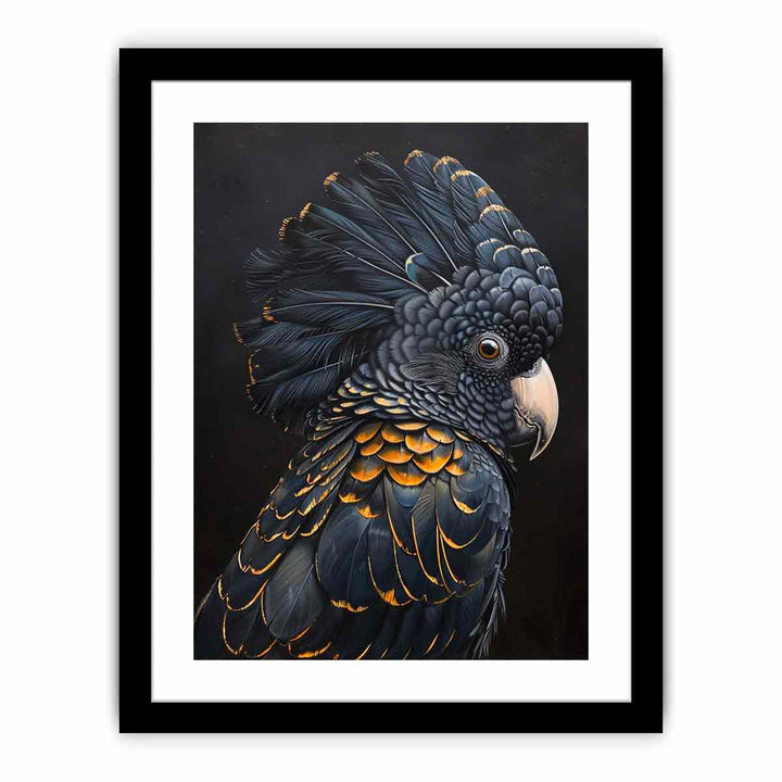 Cockatoo Art framed Print