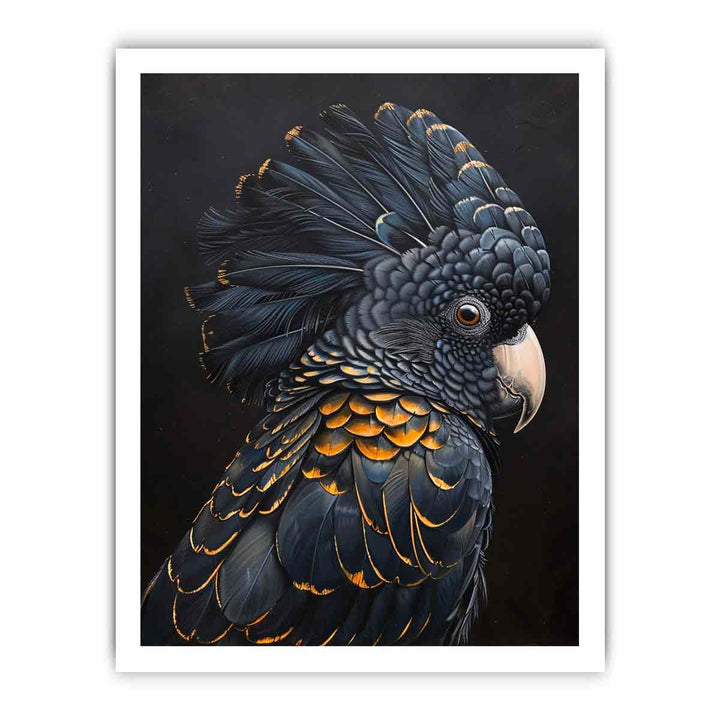 Cockatoo Art framed Print