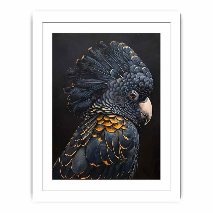 Cockatoo Art framed Print