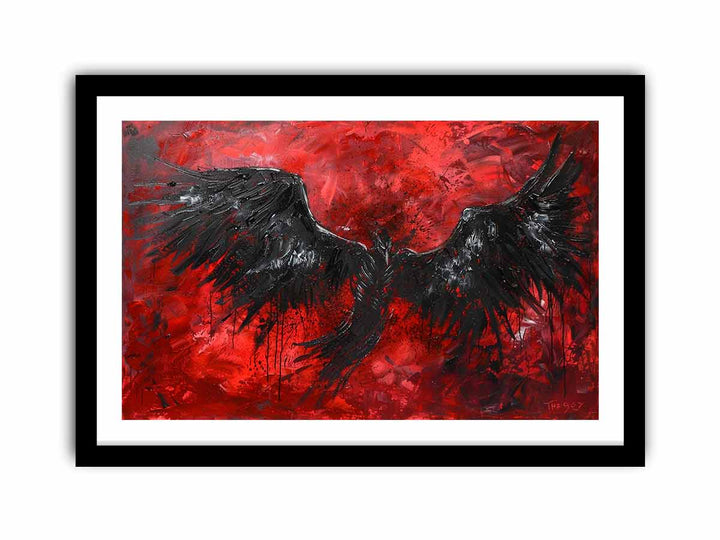 Lucifer framed Print