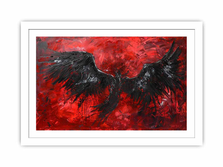 Lucifer framed Print