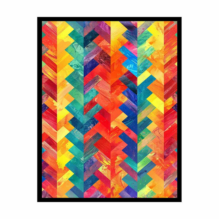 Rainbow Pattern  canvas Print