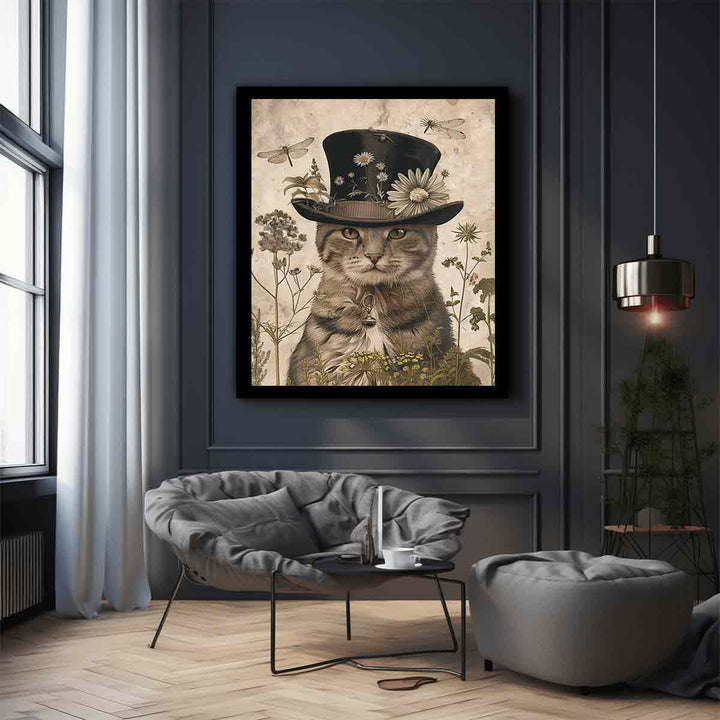 Cute Cat Art Print