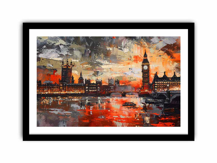 London Art framed Print