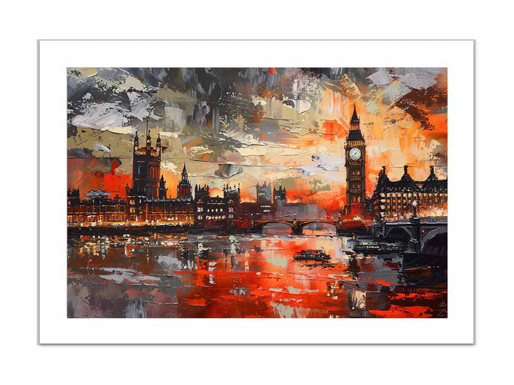 London Art framed Print