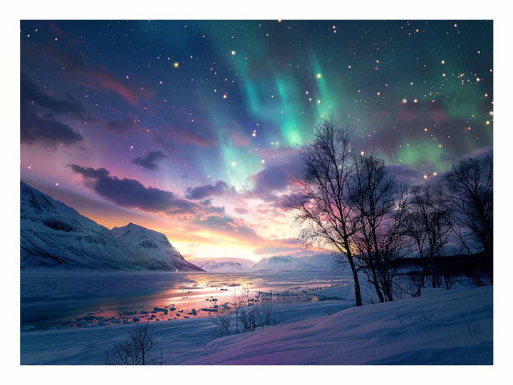 Northern Lights Art Print