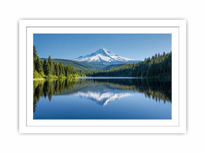 Mt. Hood framed Print