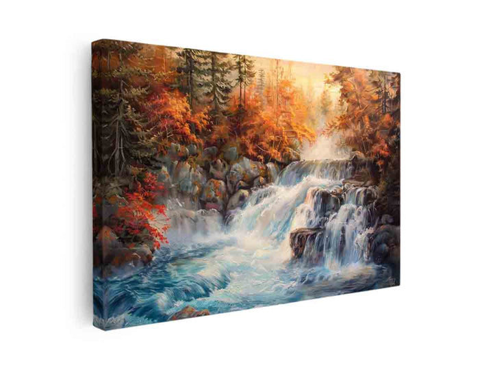 Quiet Waterfall canvas Print