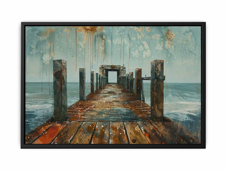 Pier canvas Print